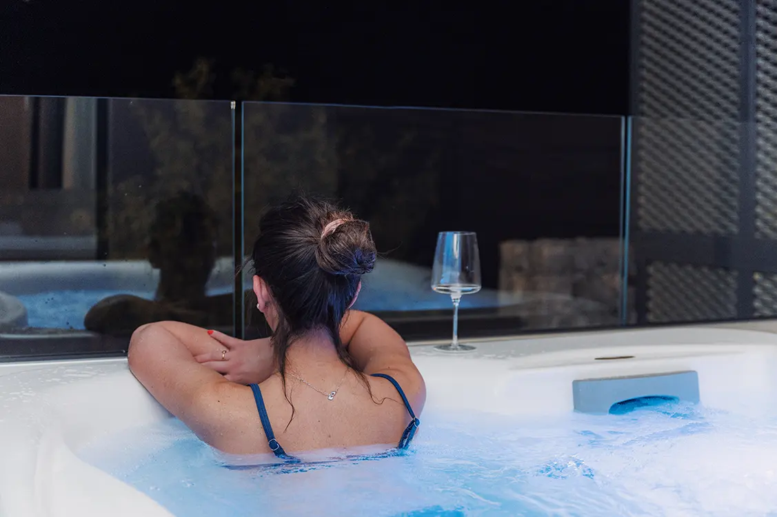 Deluxe apartment with private Jacuzzi